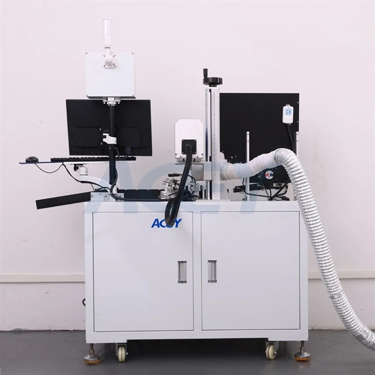 Cylindrical cell pvc film removal machine